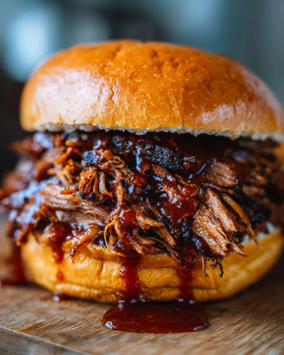 BBQ Brisket Sandwich - detail 2