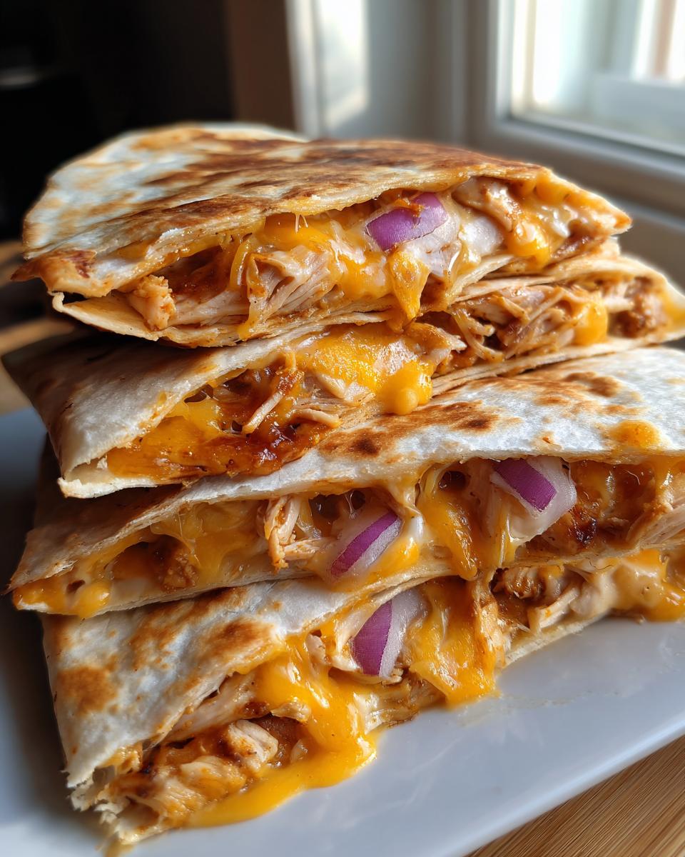 BBQ Chicken Quesadillas - detail 1