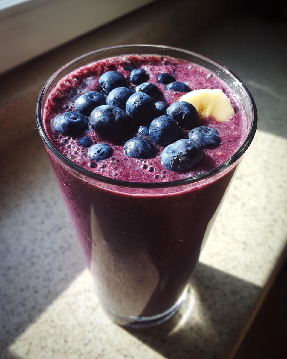 Blueberry Banana Smoothie - detail 1