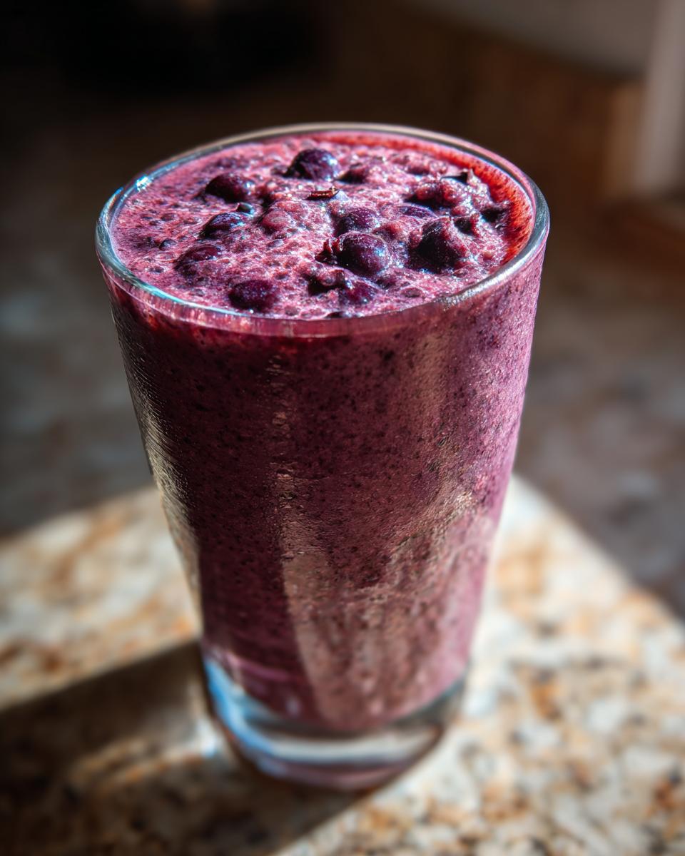 Blueberry Banana Smoothie - detail 2