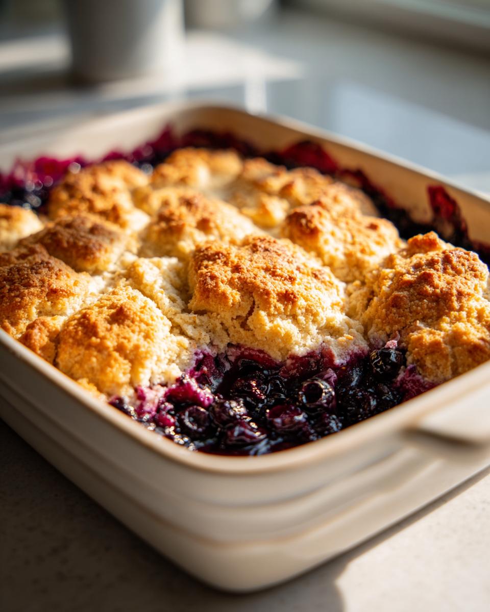 Irresistible Blueberry Cobbler Recipe You’ll Crave 4 Blueberry Cobbler - detail 1
