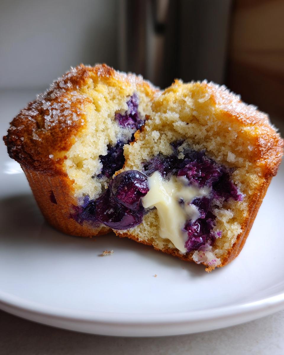 Blueberry Cream Cheese Muffins - detail 1
