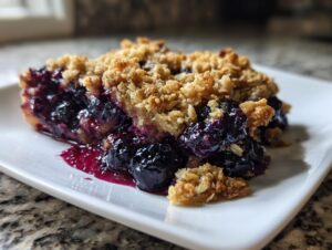 Blueberry Crisp