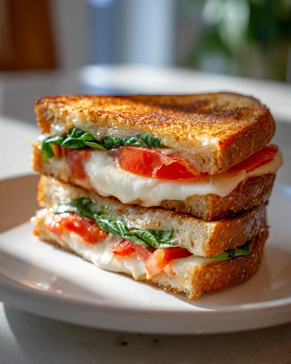 Irresistible Caprese Grilled Cheese in Just 15 Minutes 4 Caprese Grilled Cheese - detail 1