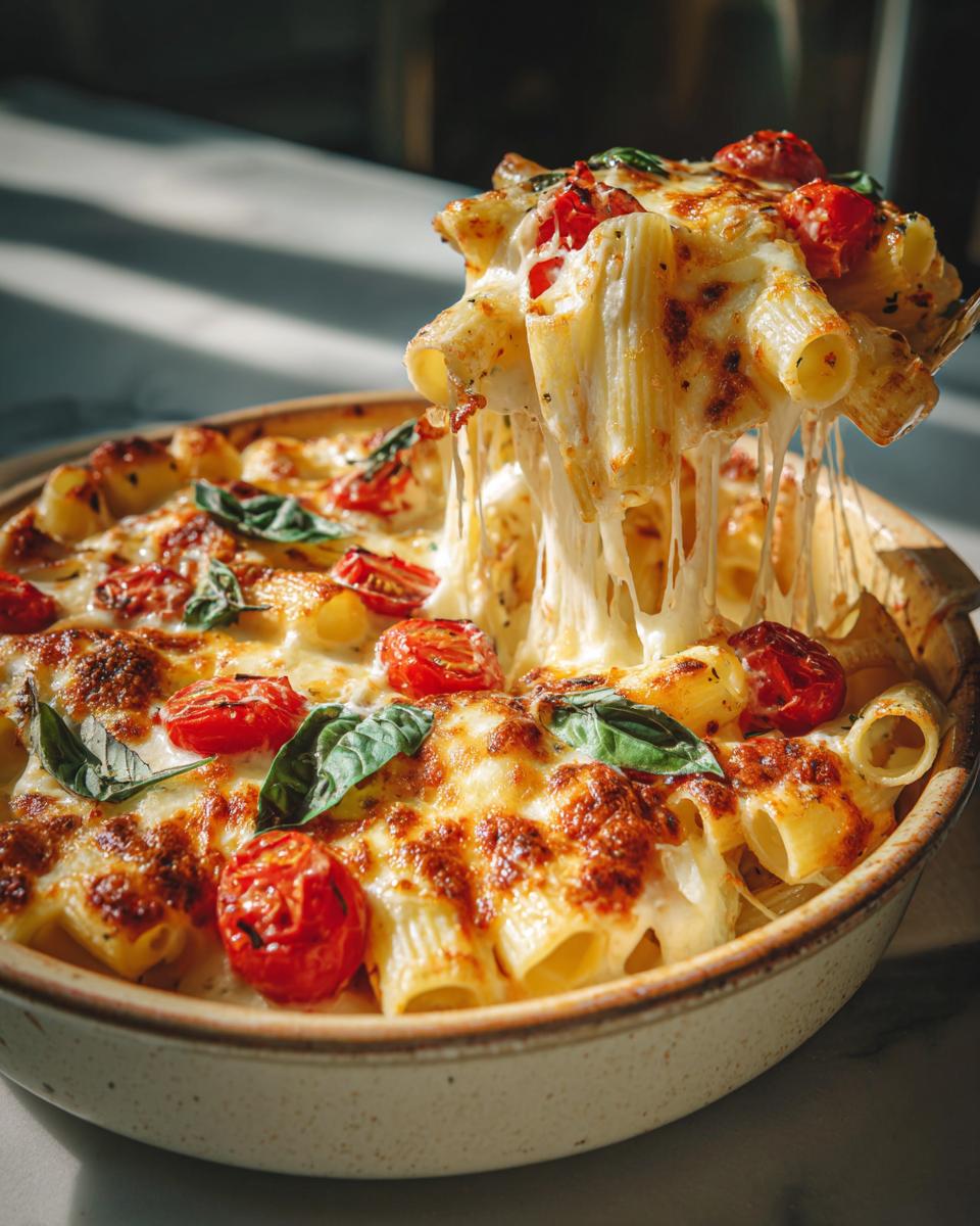 Caprese Pasta Bake - detail 2