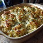 Chicken Alfredo Bake