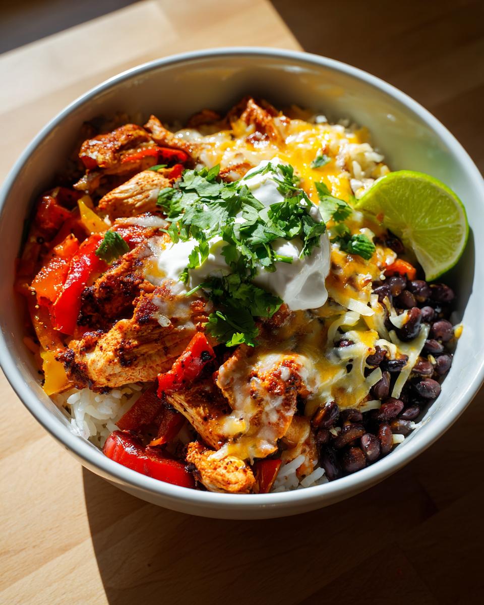 Chicken Fajita Bowl - detail 1