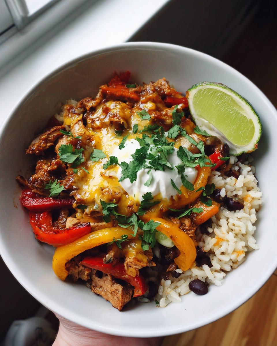 Chicken Fajita Bowl - detail 2