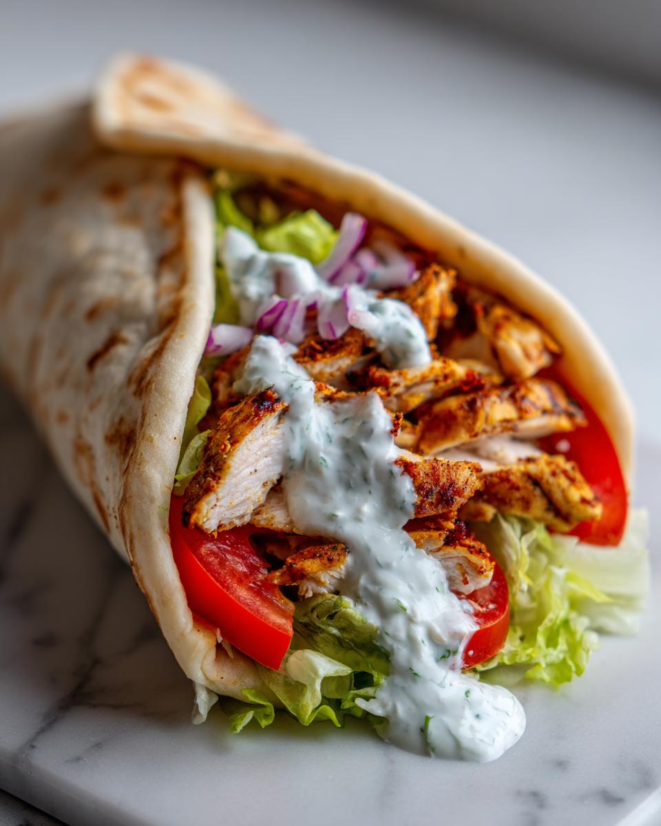 Chicken Gyro Wraps - detail 1