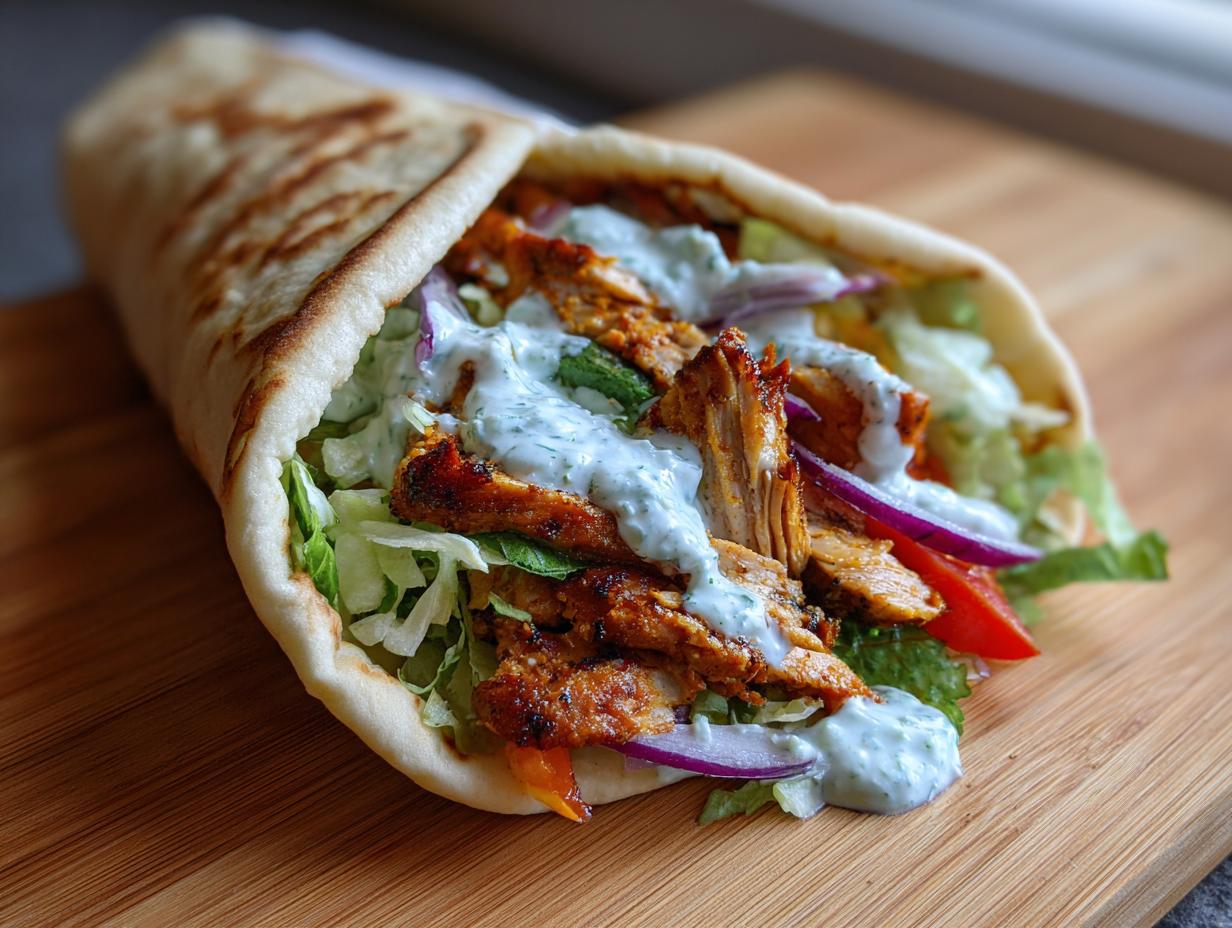 Chicken Gyro Wraps