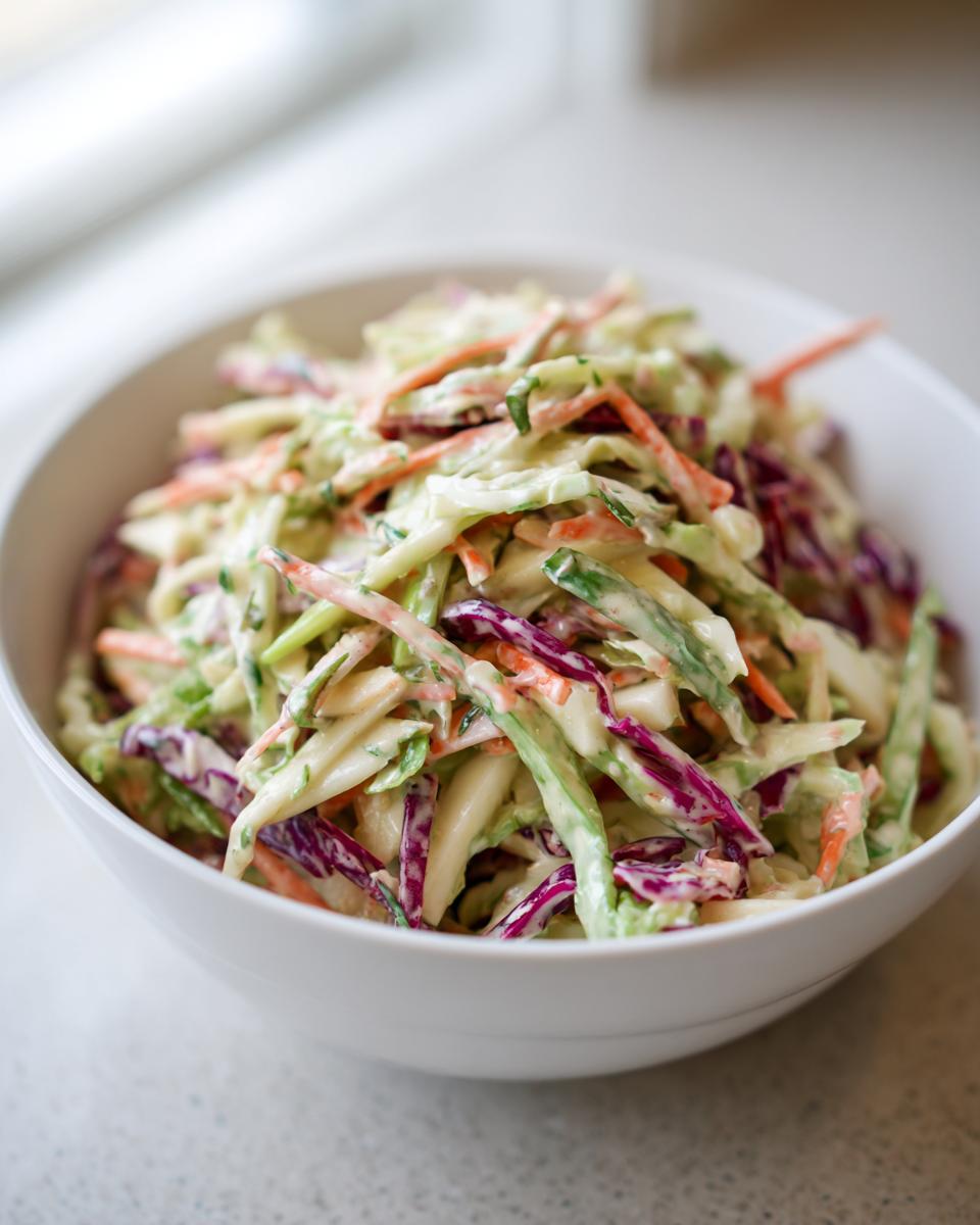 Creamy Coleslaw with Apple: A 15-Minute Summer Sensation 5 Creamy Coleslaw with Apple - detail 2