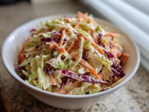 Creamy Coleslaw with Apple