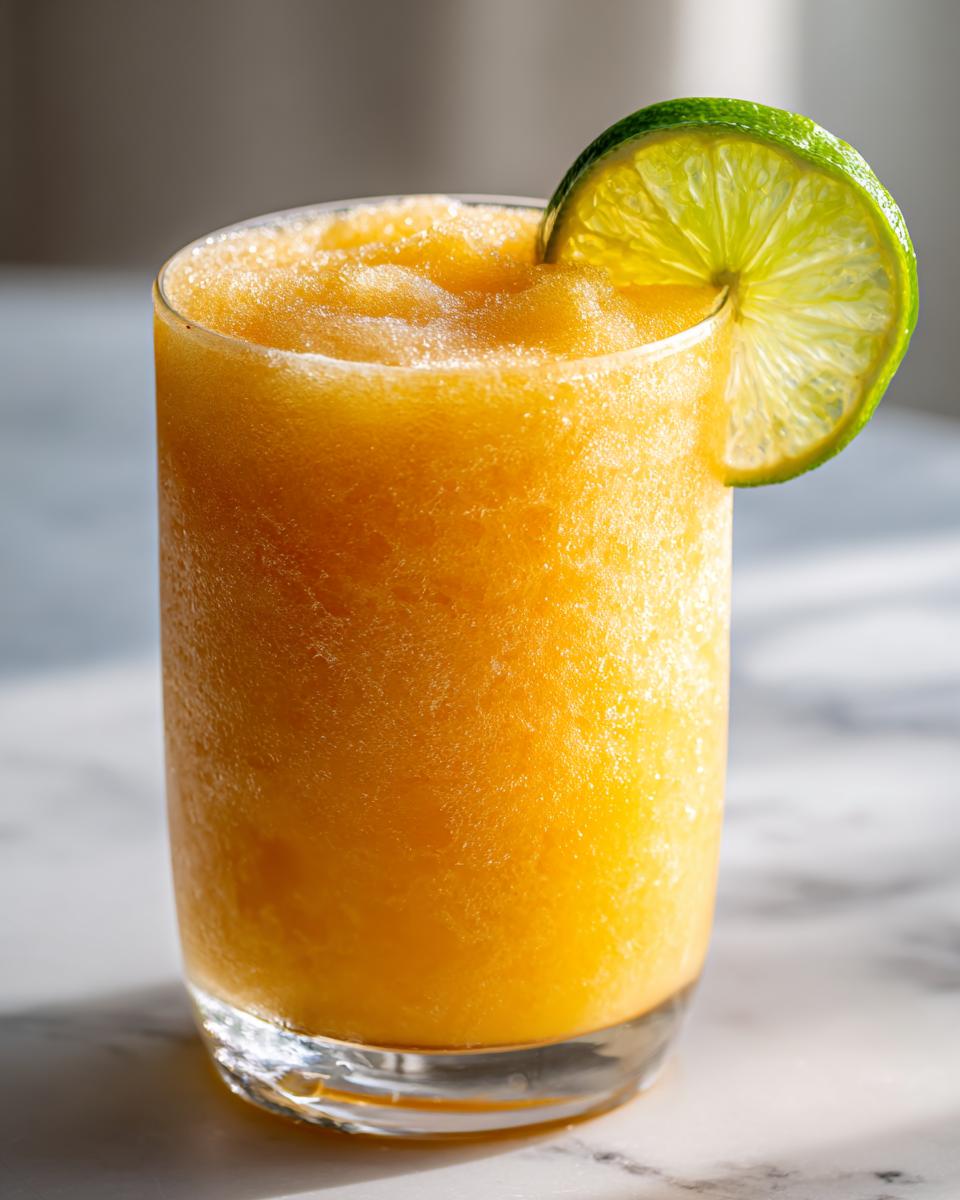 Frozen Mango Daiquiri Mocktail - detail 1