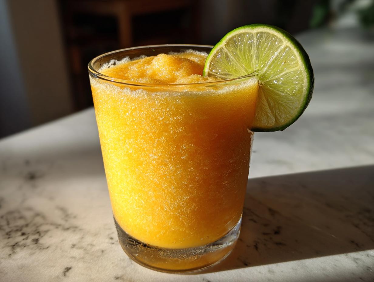Frozen Mango Daiquiri Mocktail