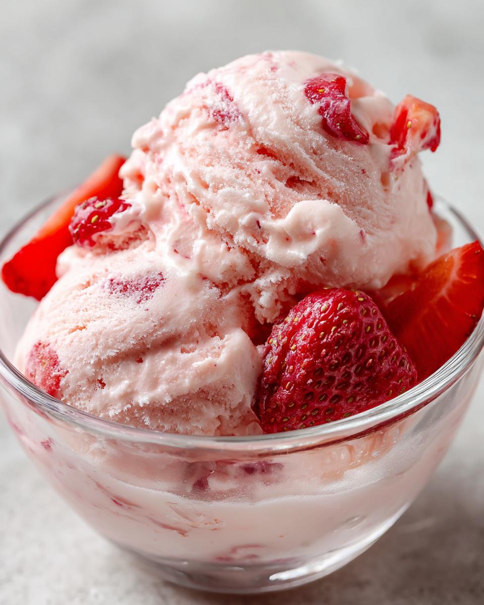 Frozen Strawberry Yogurt - detail 1
