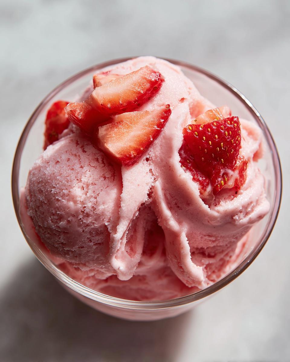 Frozen Strawberry Yogurt - detail 2