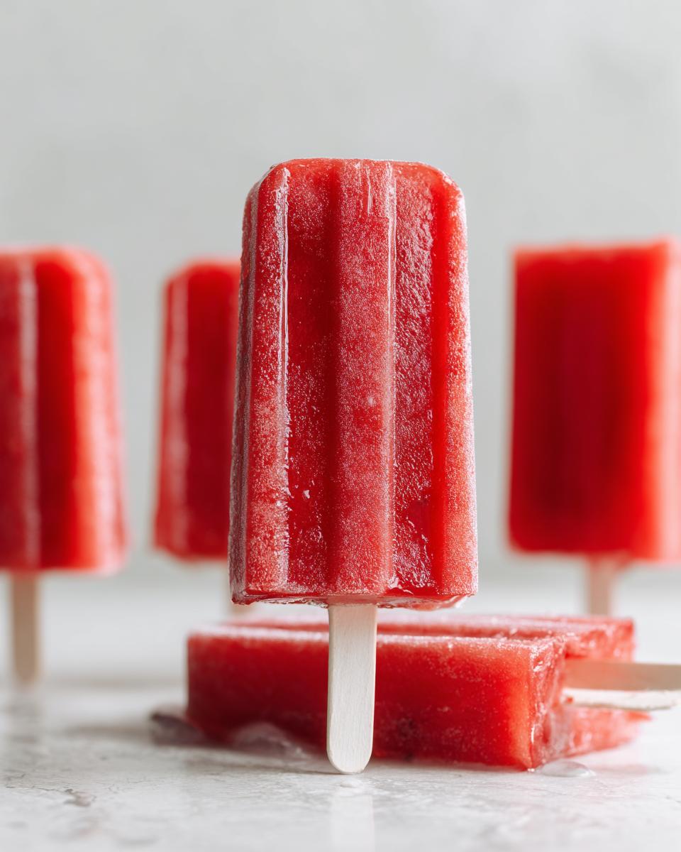 Frozen Watermelon Pops - detail 1