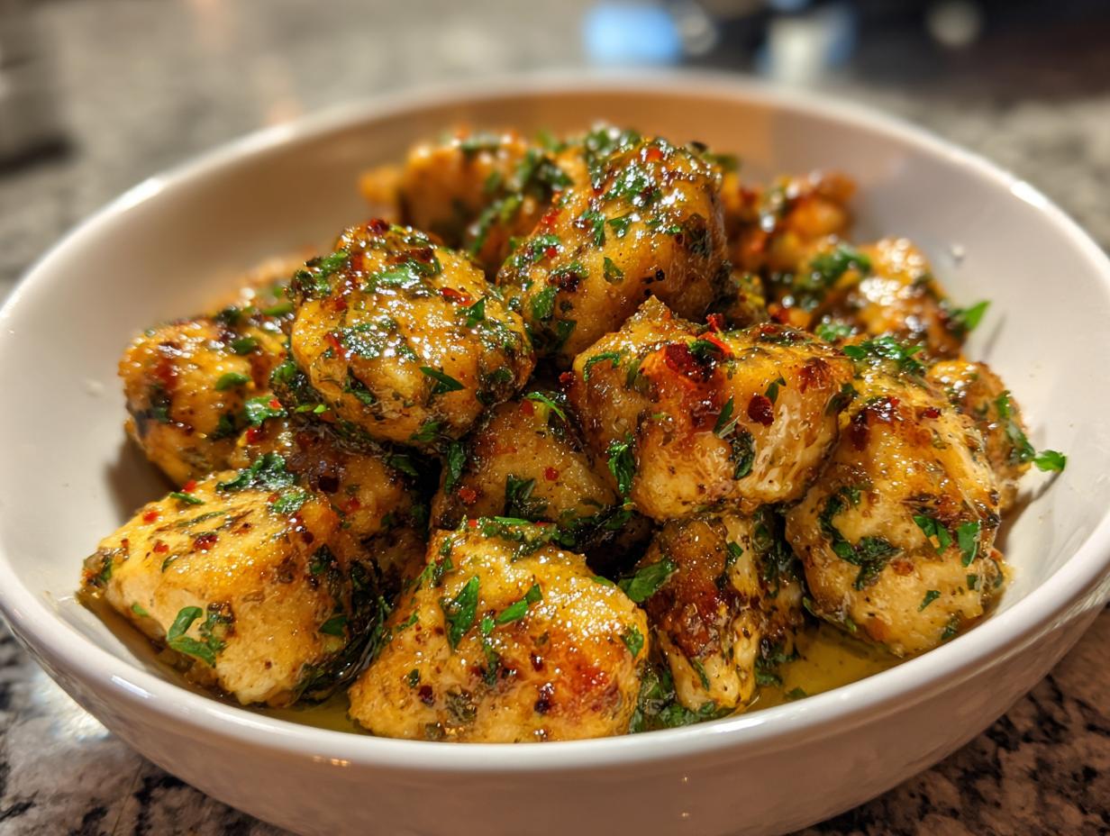 Garlic Butter Chicken Bites