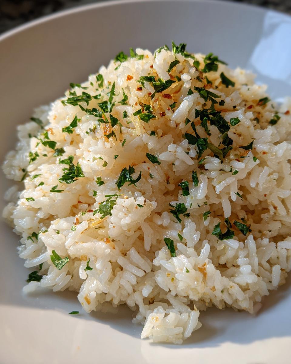 20-Minute Garlic Butter Rice That Steals the Show 4 Garlic Butter Rice - detail 1