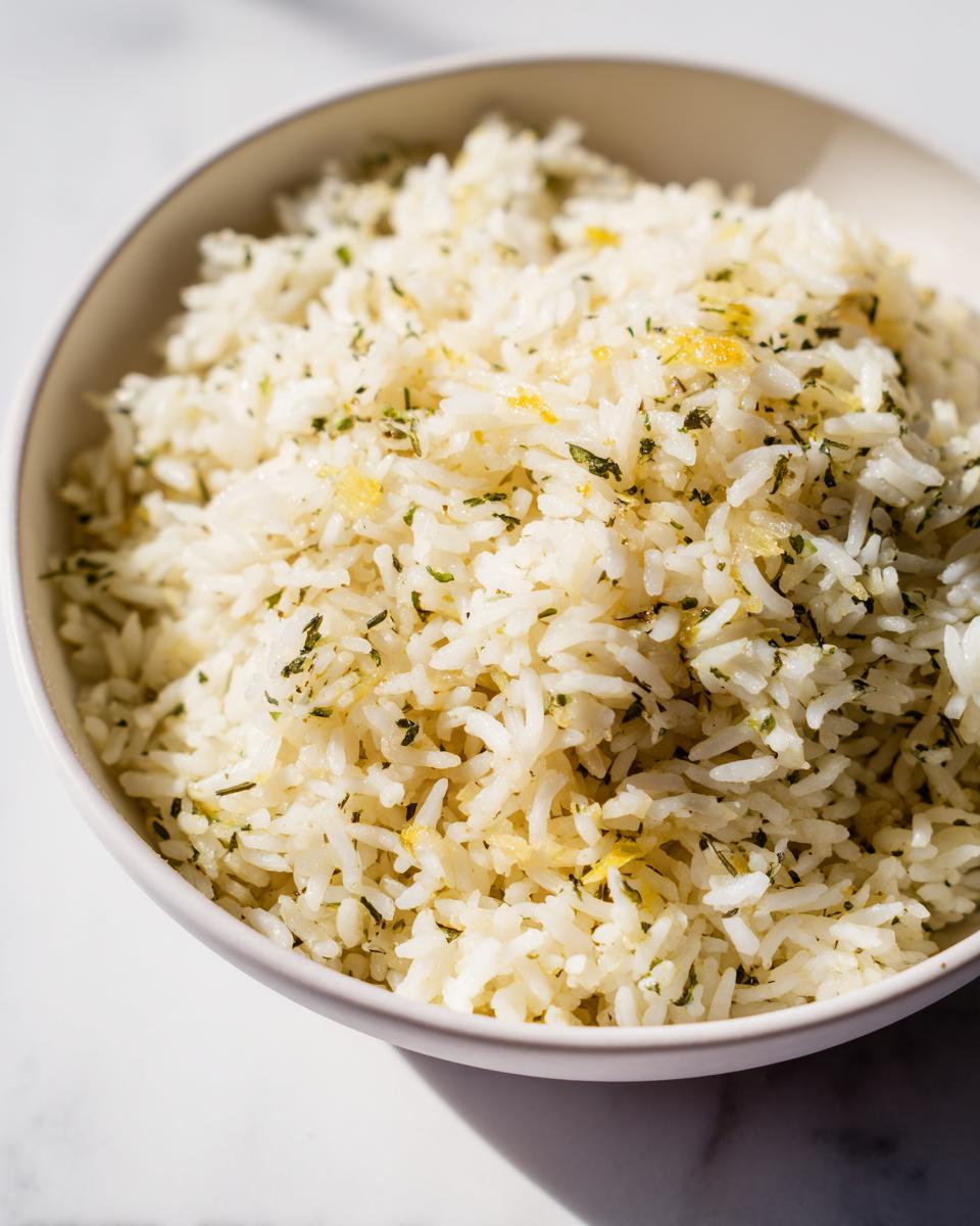Garlic Herb Rice - detail 1