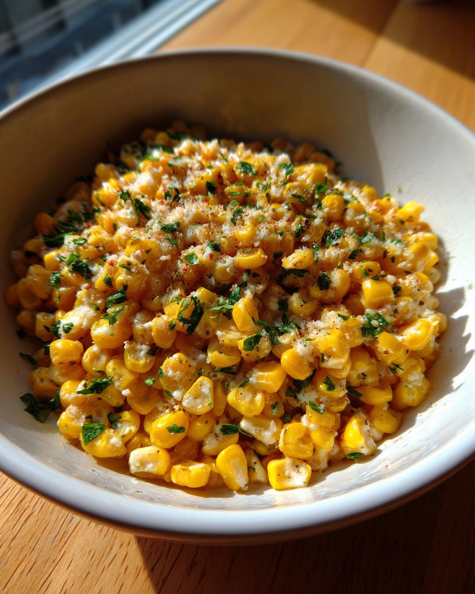 Garlic Parmesan Corn - detail 2