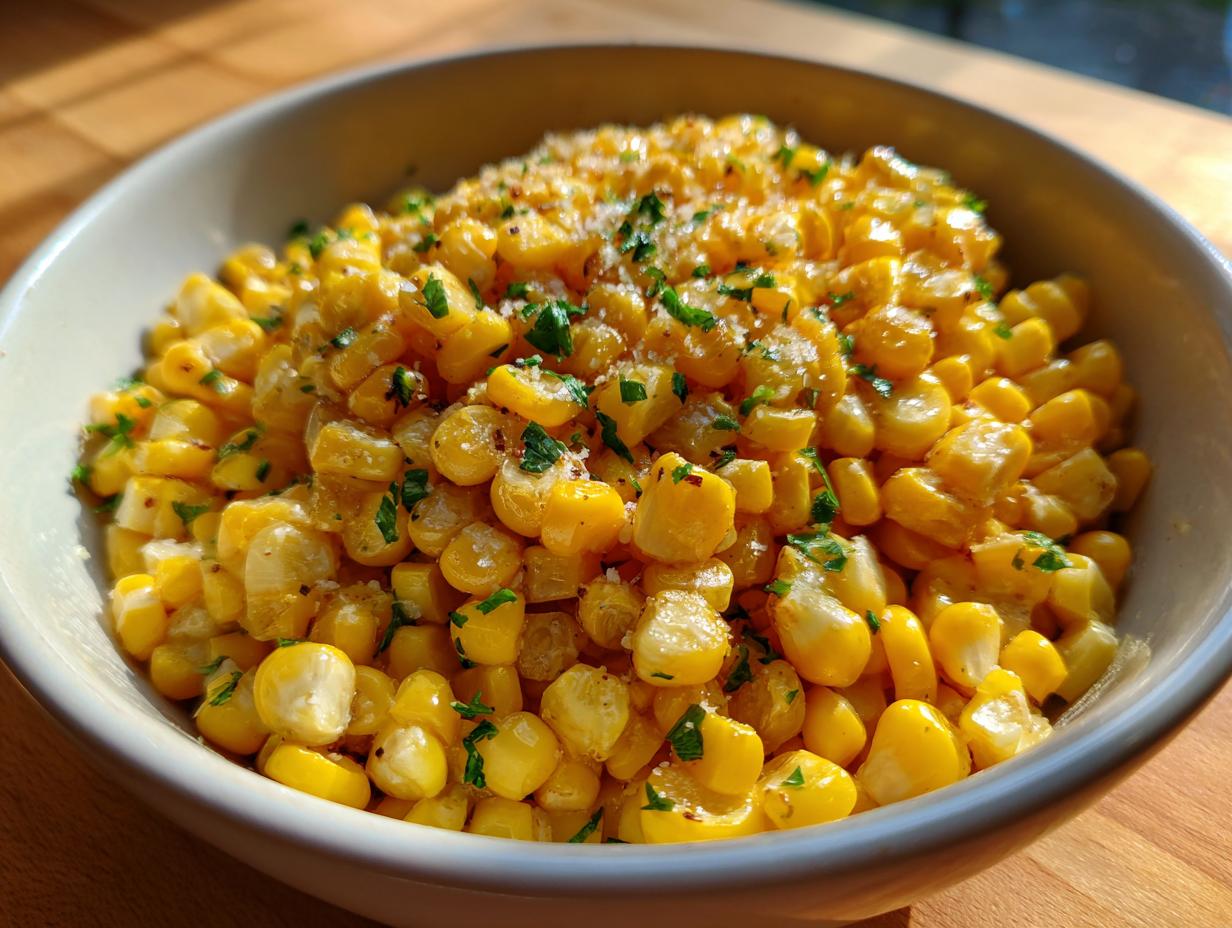 Garlic Parmesan Corn