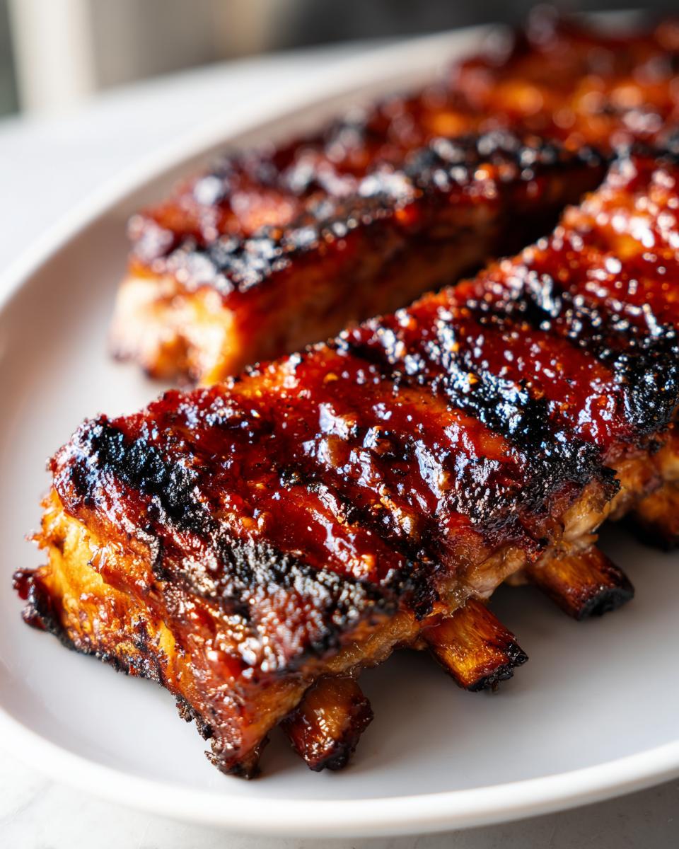 Grilled BBQ Ribs - detail 1
