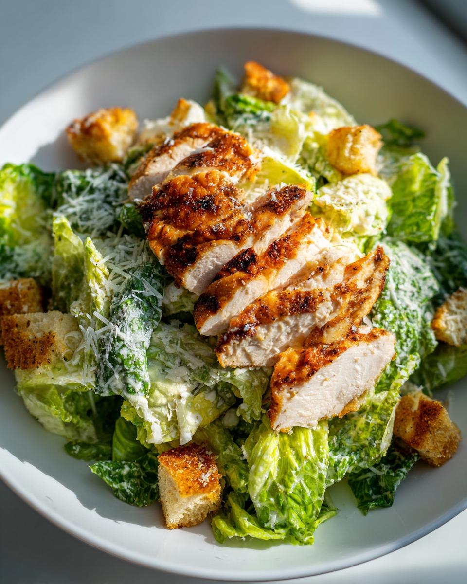 Grilled Chicken Caesar Salad - detail 1