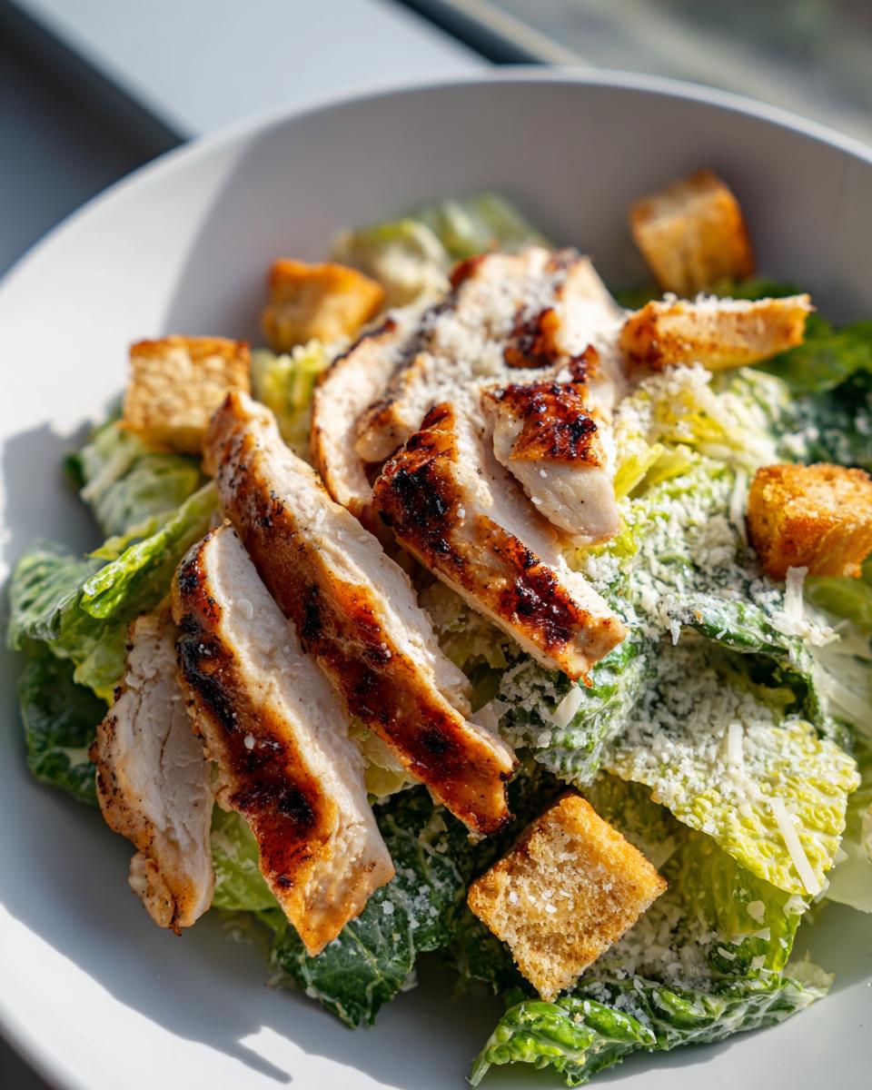 Grilled Chicken Caesar Salad - detail 2