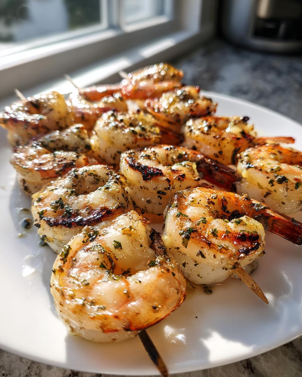 Grilled Shrimp Skewers - detail 1