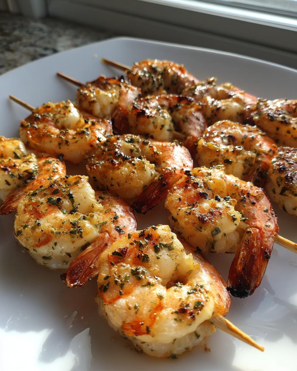 Grilled Shrimp Skewers - detail 2