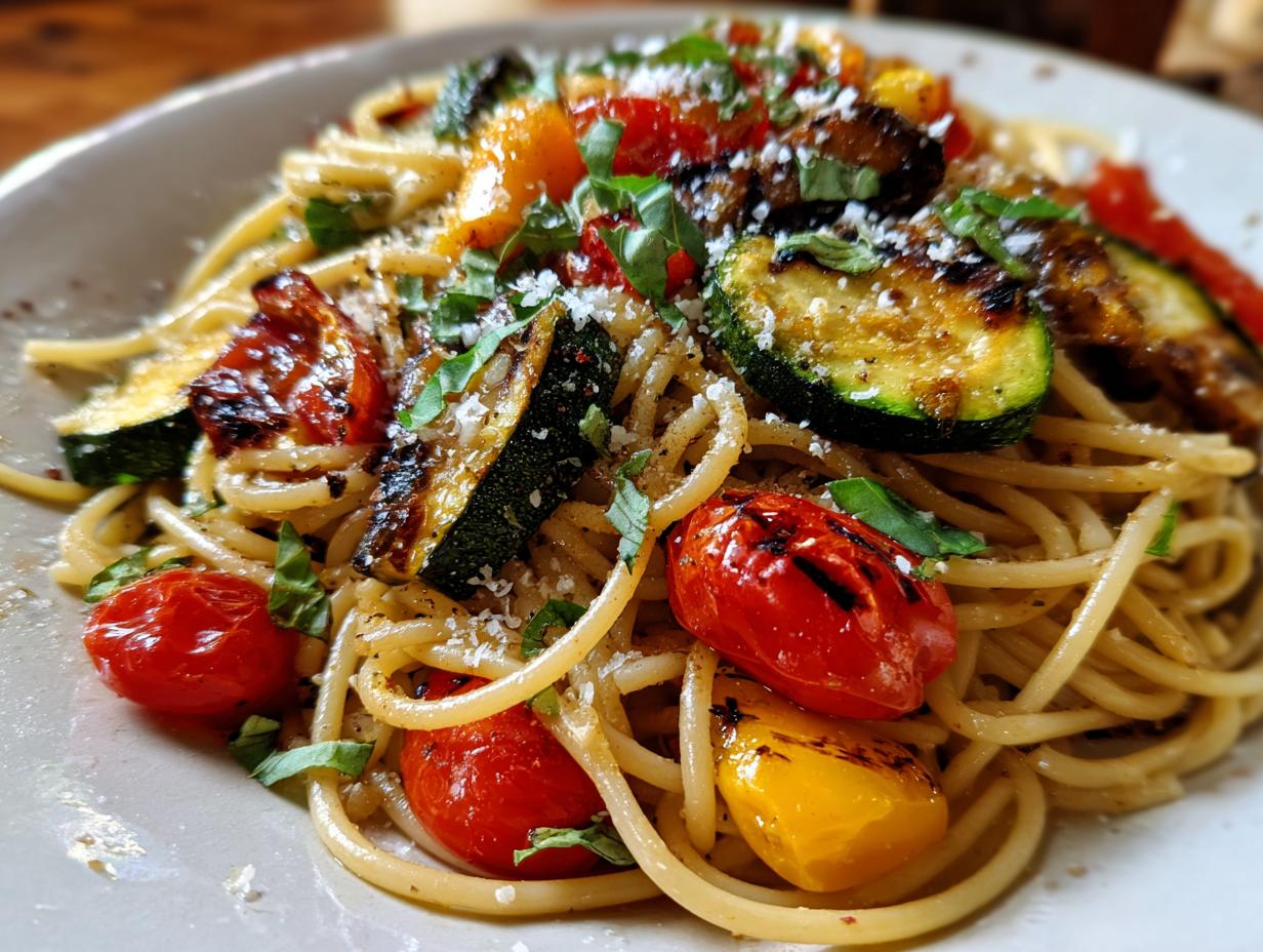 Grilled Veggie Pasta
