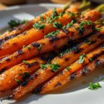 Honey Glazed Grilled Carrots