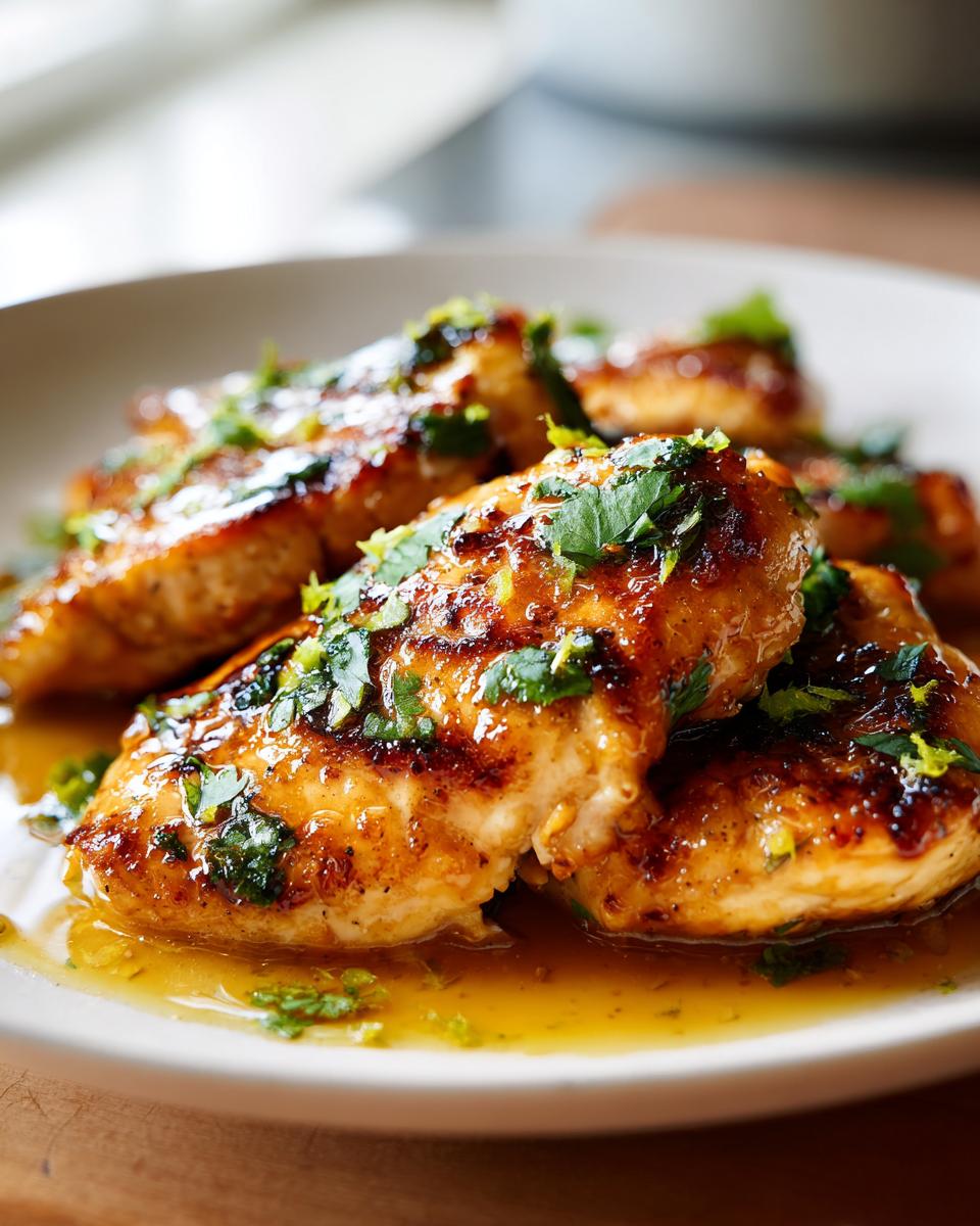 Honey Lime Chicken - detail 2