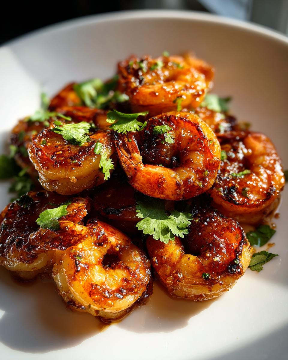 Honey Lime Shrimp - detail 2