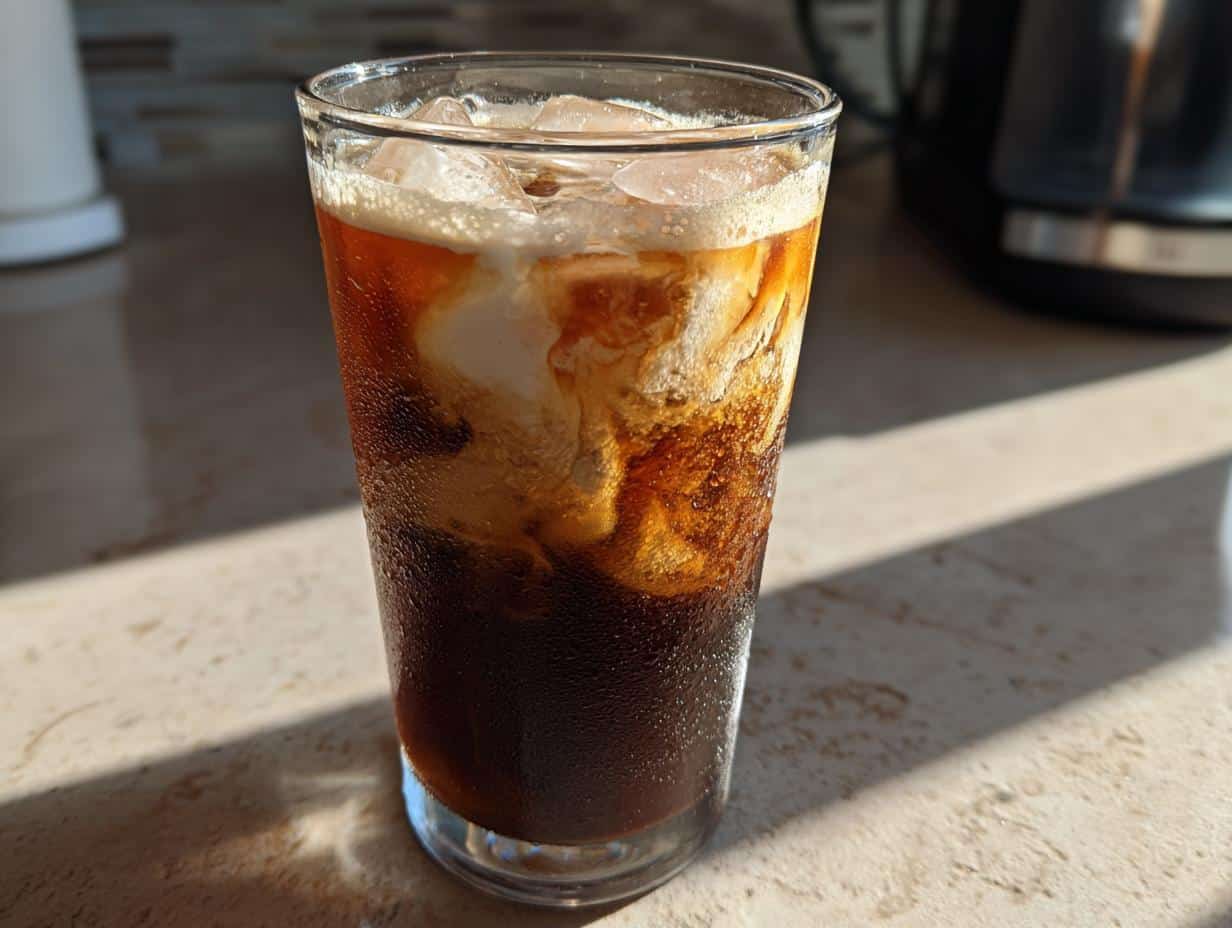 Iced Caramel Cold Brew