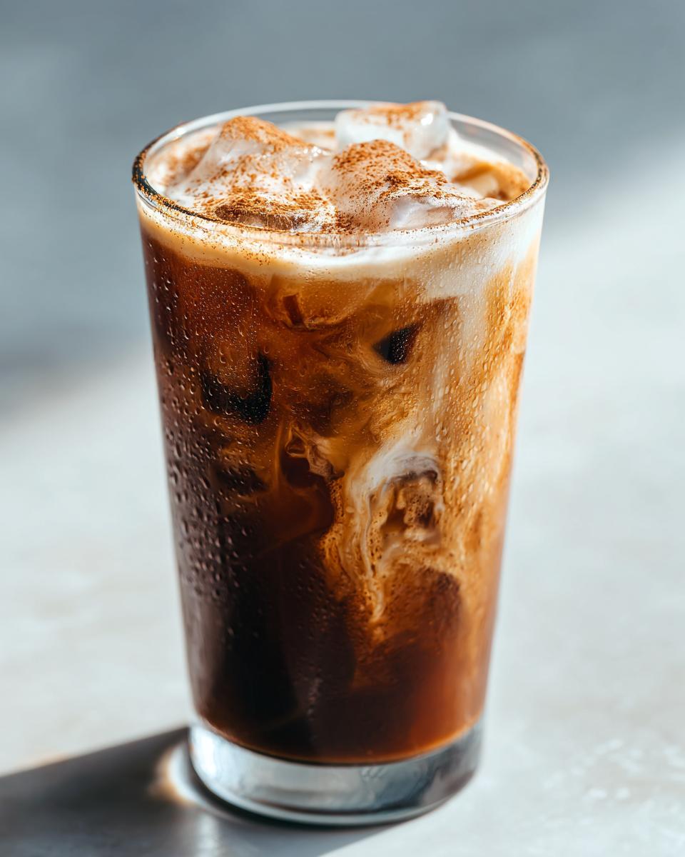 Iced Cinnamon Latte - detail 2