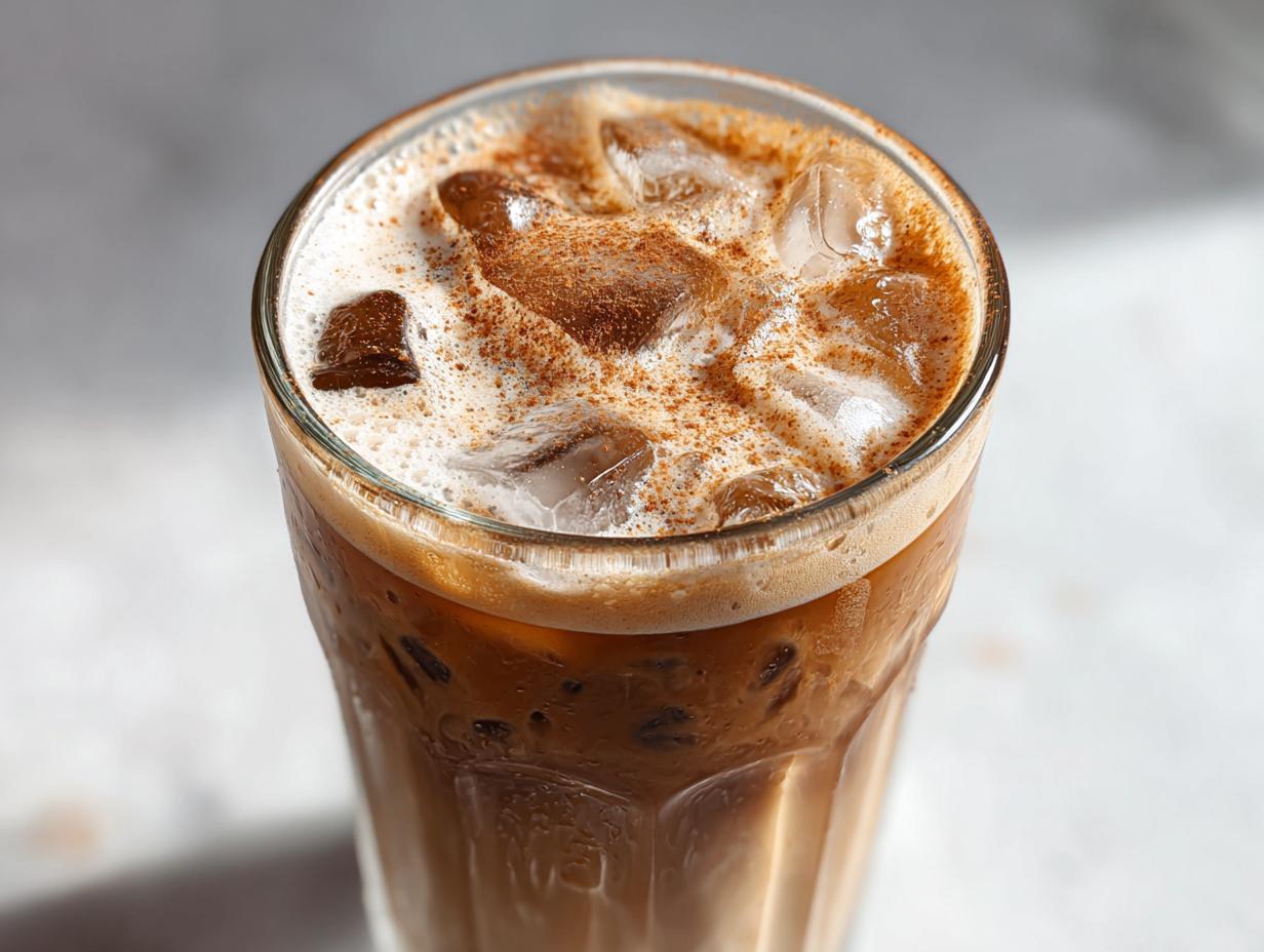 Iced Cinnamon Latte