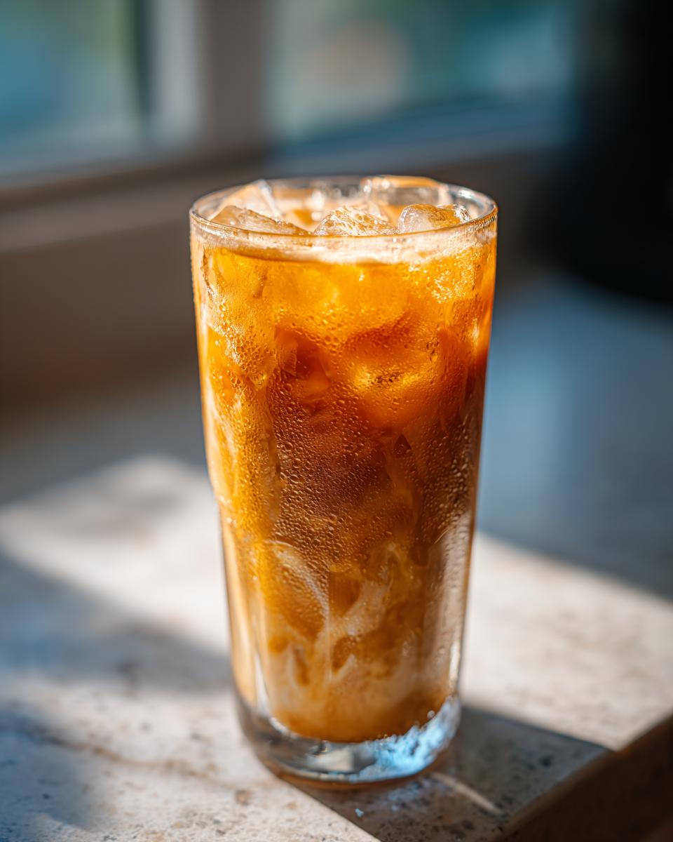 Iced Honey Latte - detail 2