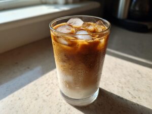 Home 8 Iced Honey Latte