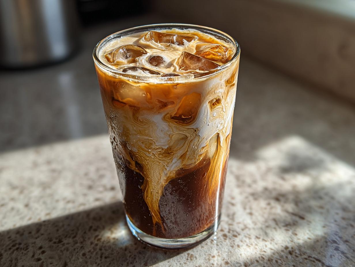 Iced Maple Latte