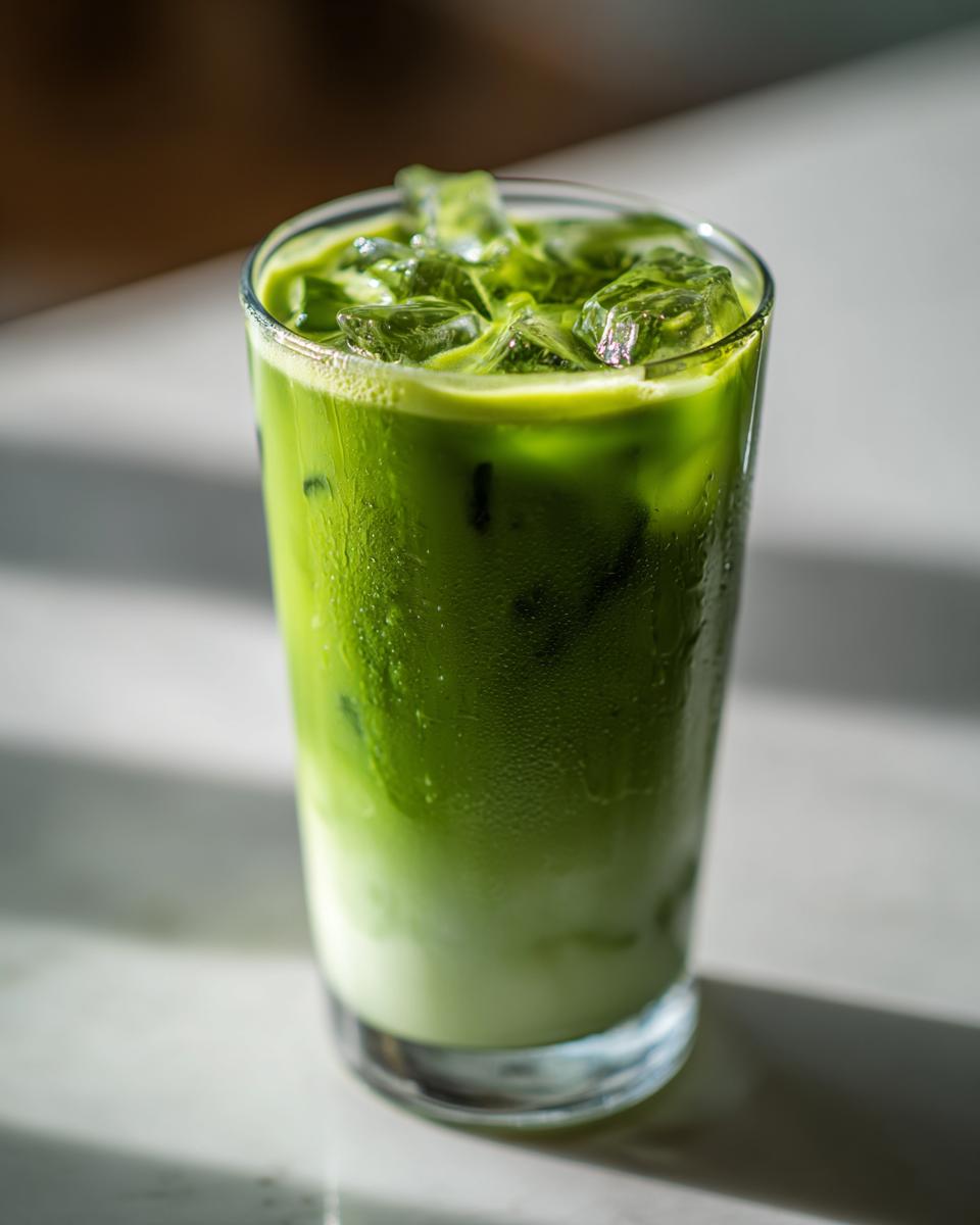 Iced Vanilla Matcha - detail 1