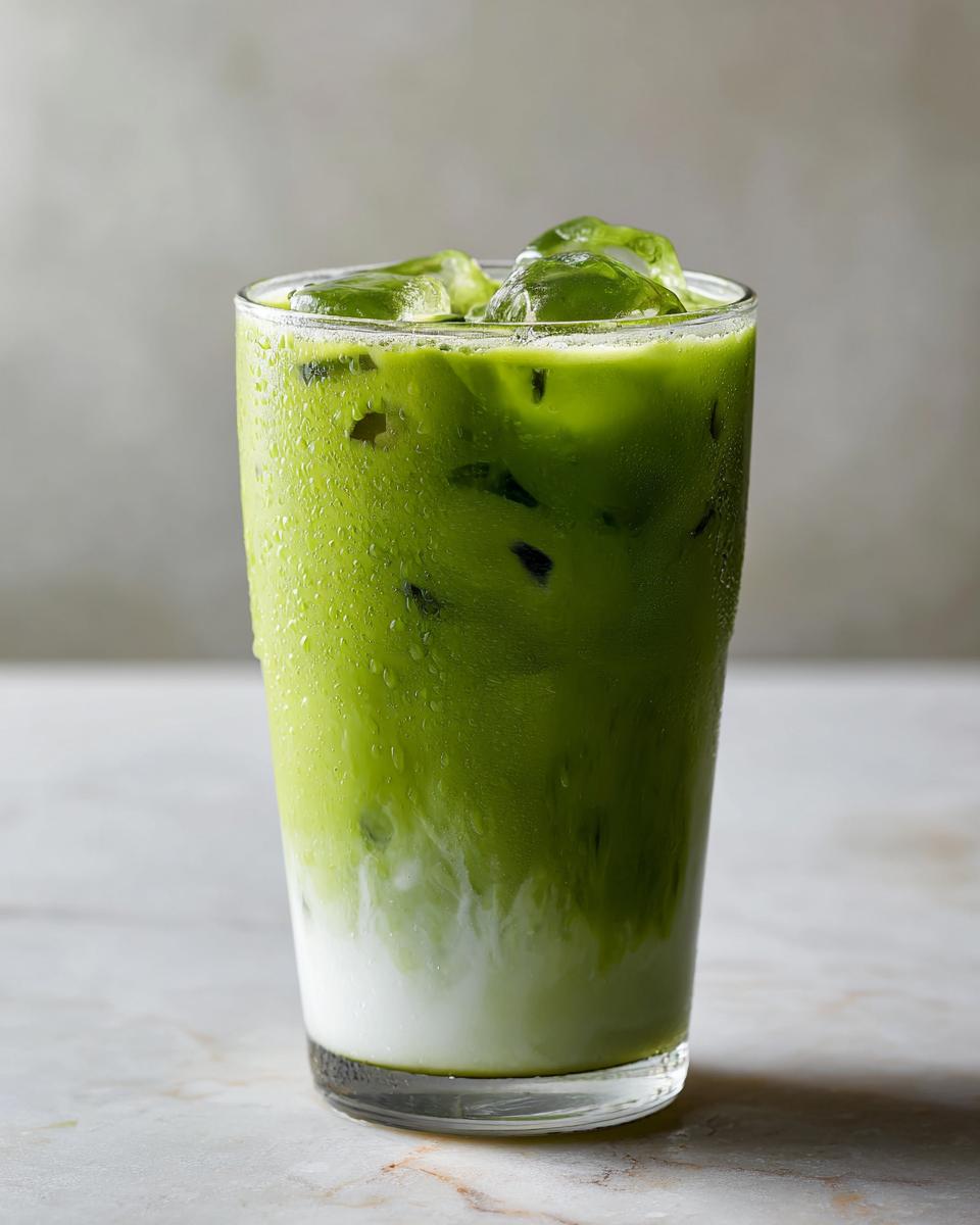 Iced Vanilla Matcha - detail 2