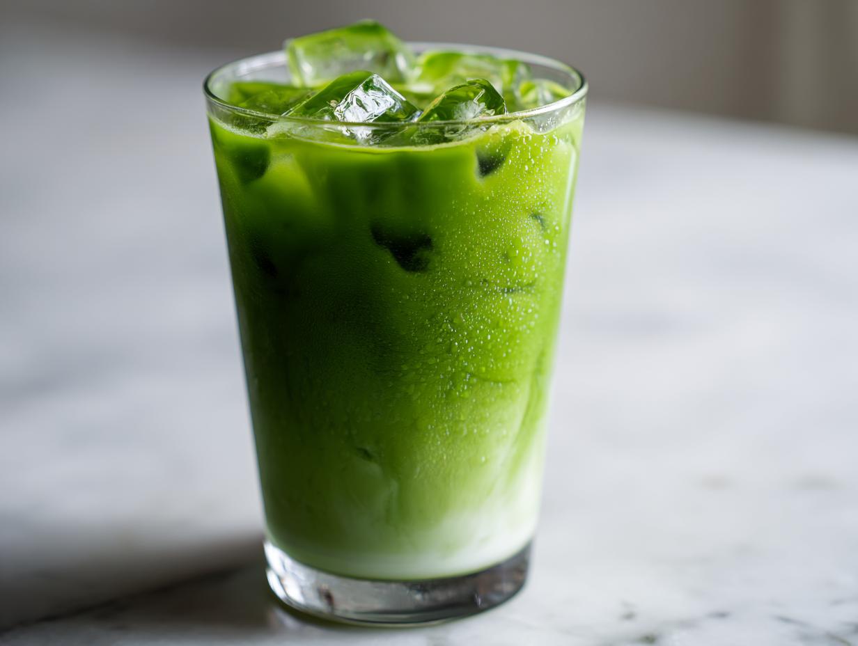 Iced Vanilla Matcha