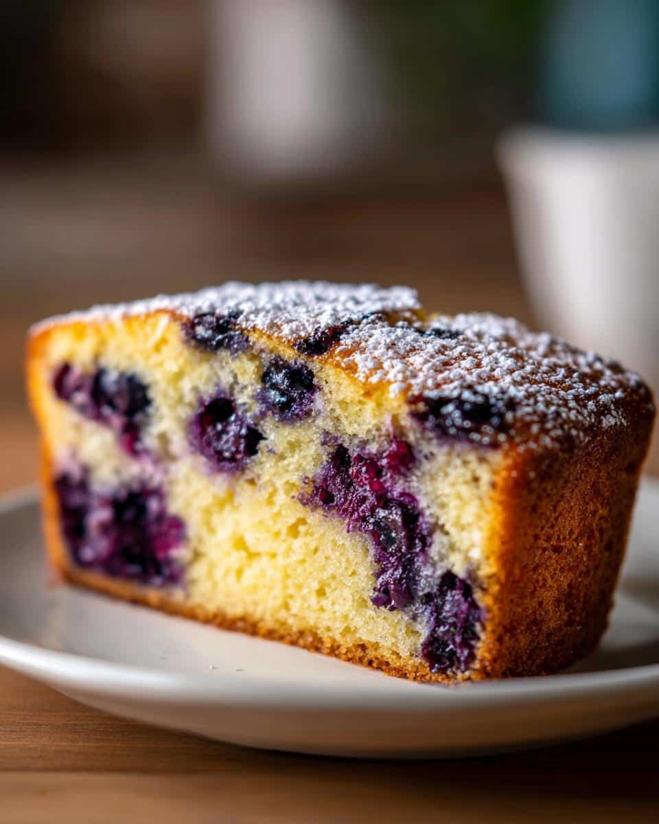 Lemon Blueberry Cake - detail 1