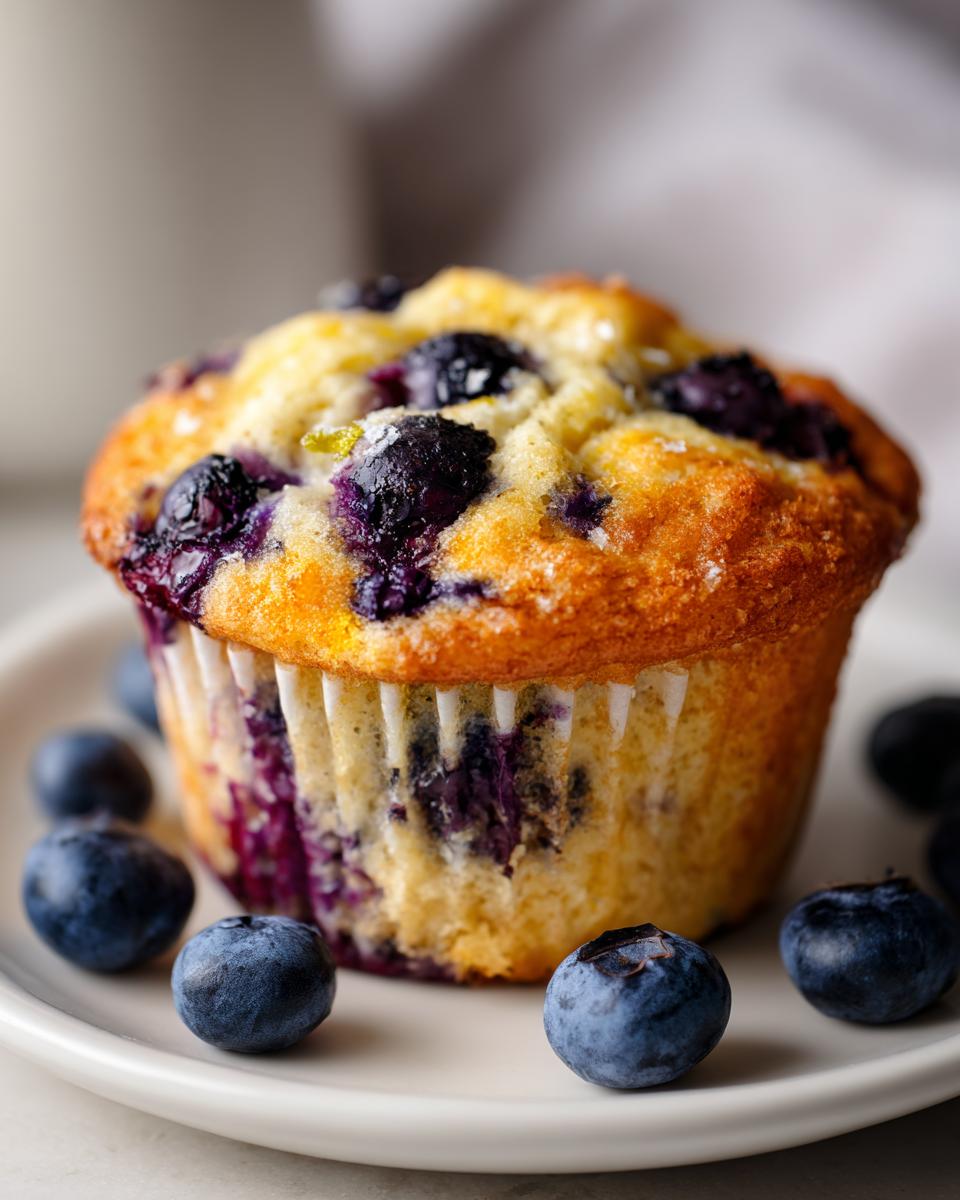 Lemon Blueberry Cupcakes - detail 2