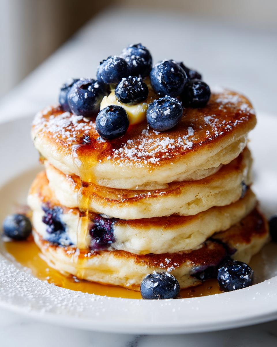 3 Secrets to Fluffy Lemon Blueberry Pancakes That Wow 3 Lemon Blueberry Pancakes - detail 1