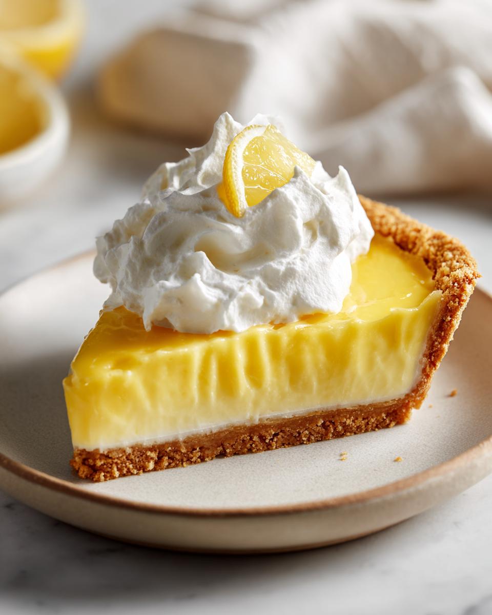 Lemon Cream Pie - detail 1