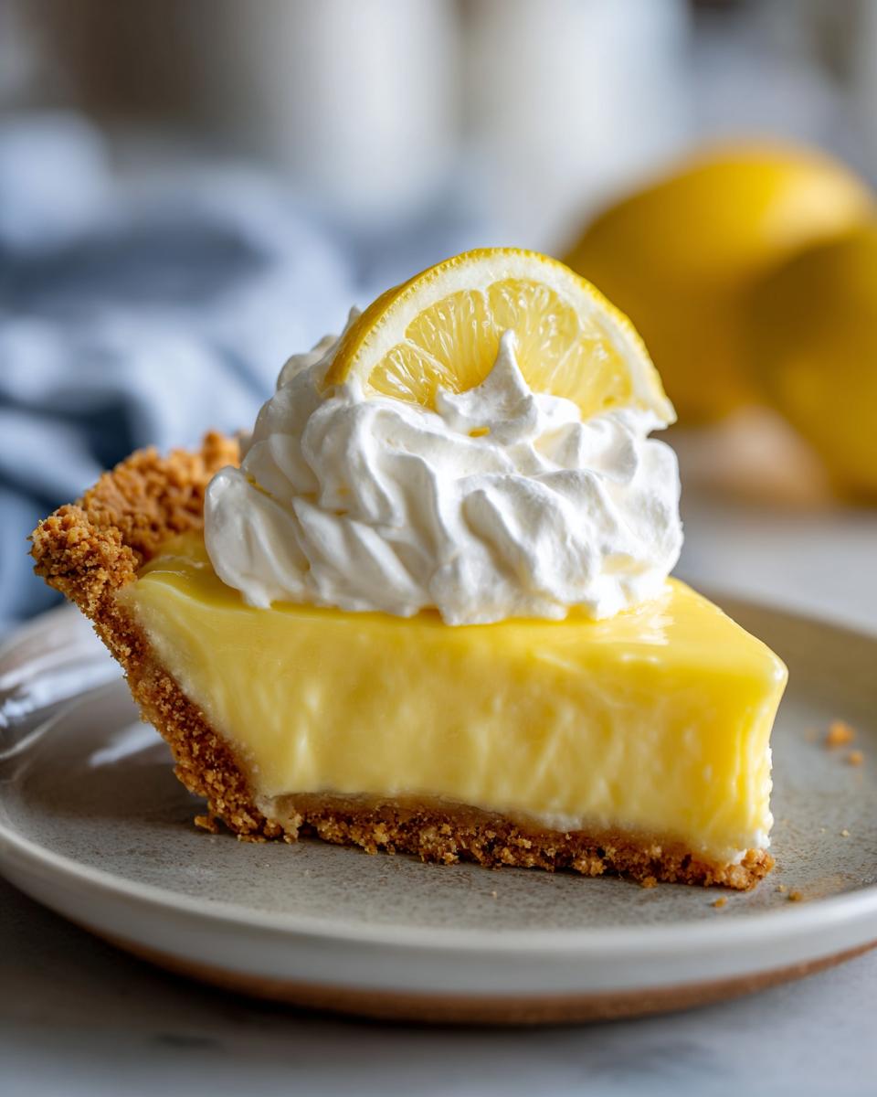 Lemon Cream Pie - detail 2