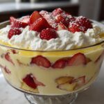 Lemon Strawberry Trifle